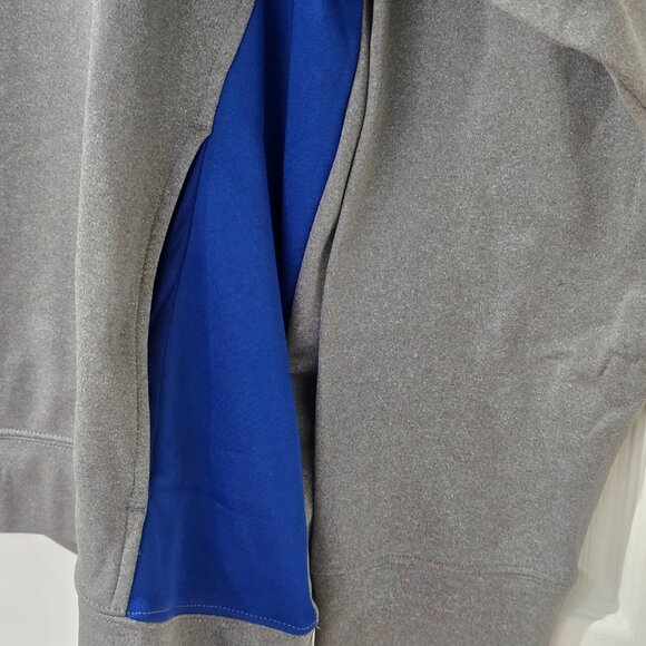 Philadelphia 76er's Men's NBA Pullover Hoodie Polyester Gray Blue Size 2XL NWT - Picture 4 of 8